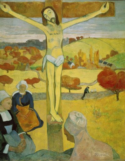 Yellow Christ by Paul Gauguin